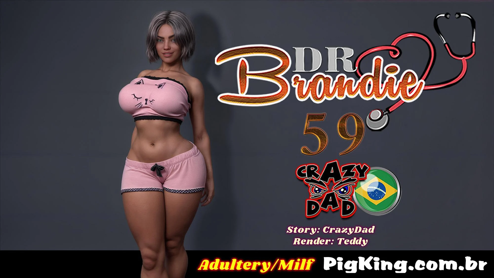 Doctor Brandie 59 – HQ De Sexo – Quadrinho Original