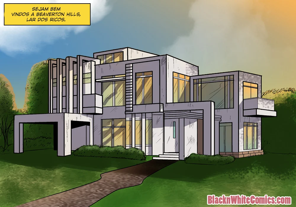 Donas de casas ricas e seus empregados negões – Hentai Interracial – Traduzido