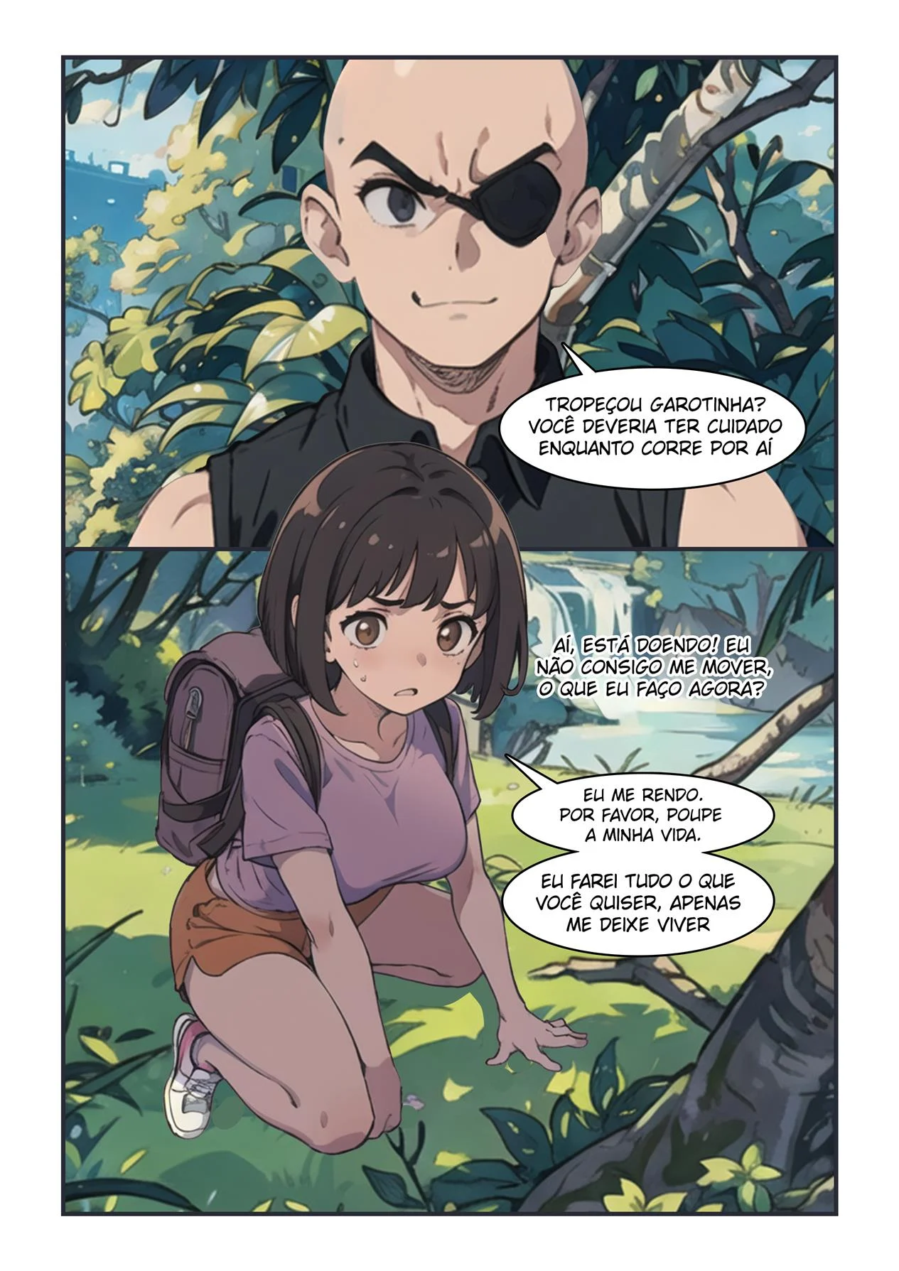 Dora Fodida no Mato – Comics Porno – Tradução Em Português