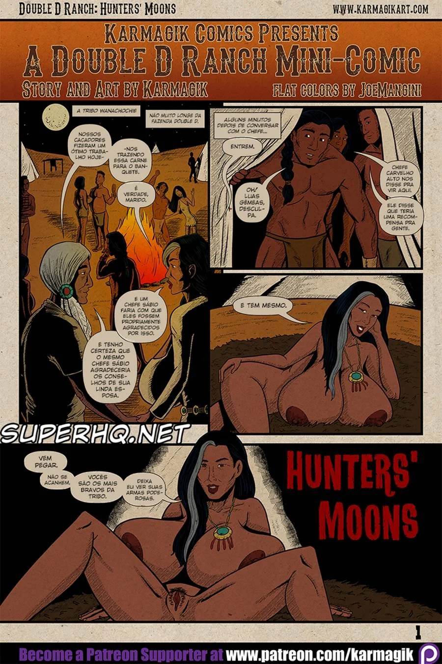 Double D Ranch, Hunters’ Moons – Cartoon Pornô – Português do Brasil