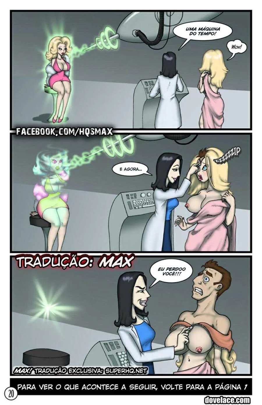 Dovelace Time Bimbo – Cartoon Pornô – Traduzido