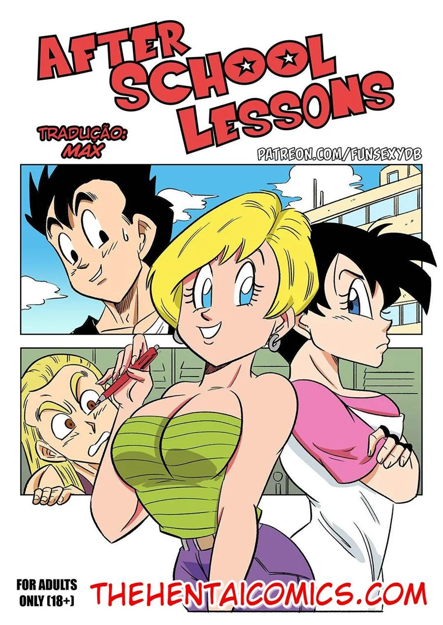 Dragon Ball After School Lessons – Hentai Preto e Branco – Português do Brasil