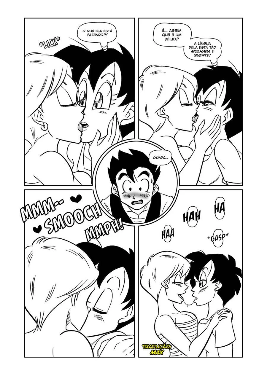 Dragon Ball After School Lessons – Hentai Preto e Branco – Português do Brasil