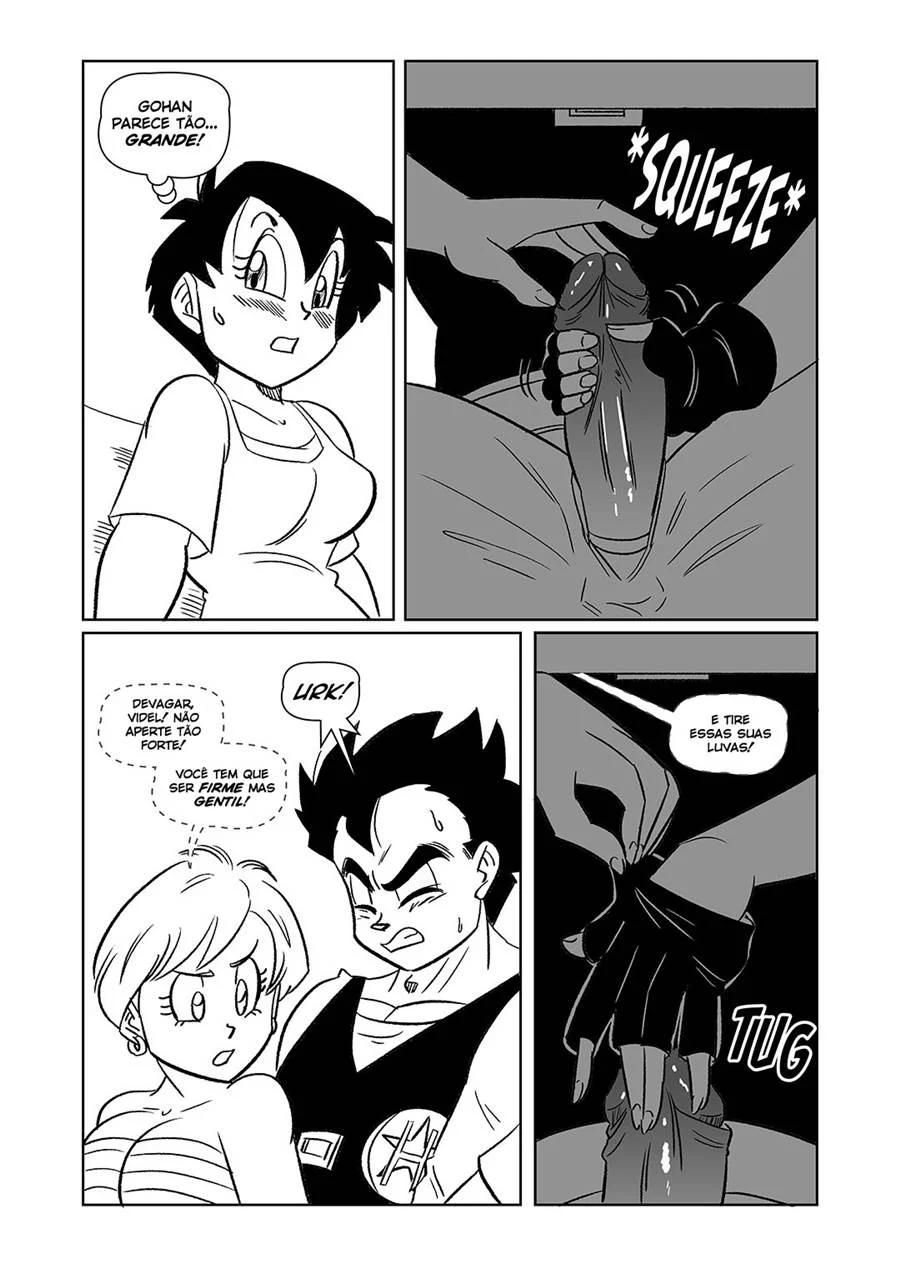 Dragon Ball After School Lessons – Hentai Preto e Branco – Português do Brasil
