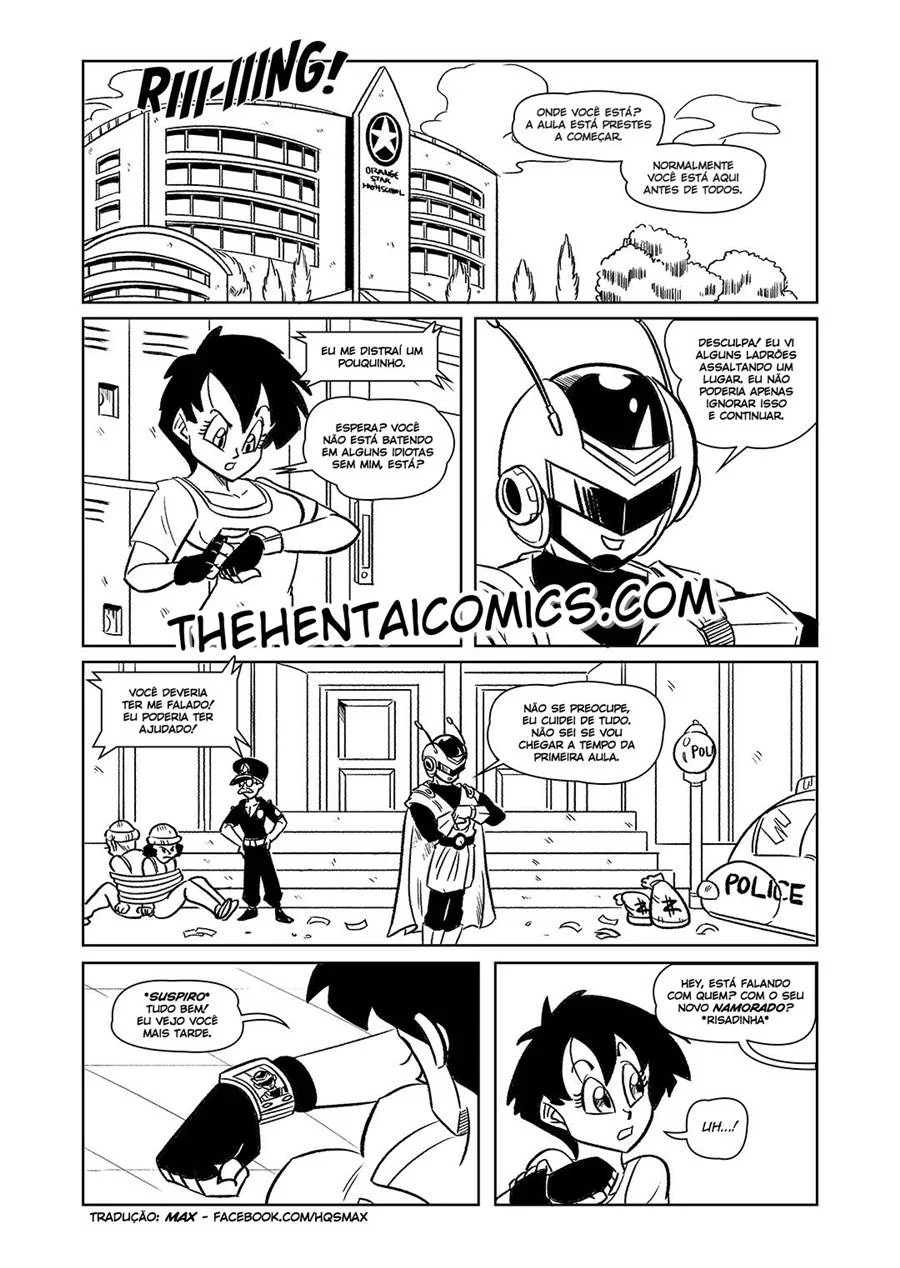 Dragon Ball After School Lessons – Hentai Preto e Branco – Português do Brasil
