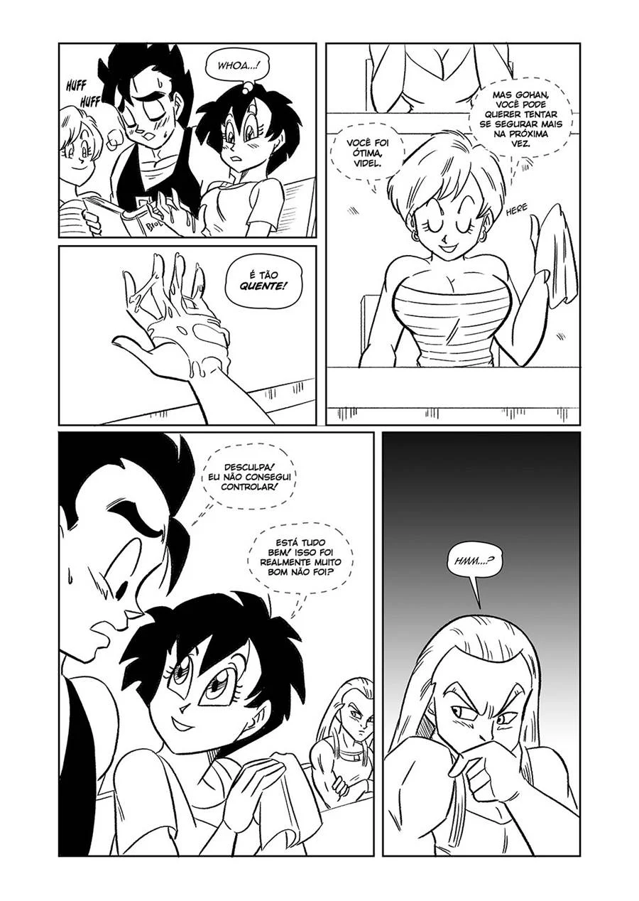 Dragon Ball After School Lessons – Hentai Preto e Branco – Português do Brasil