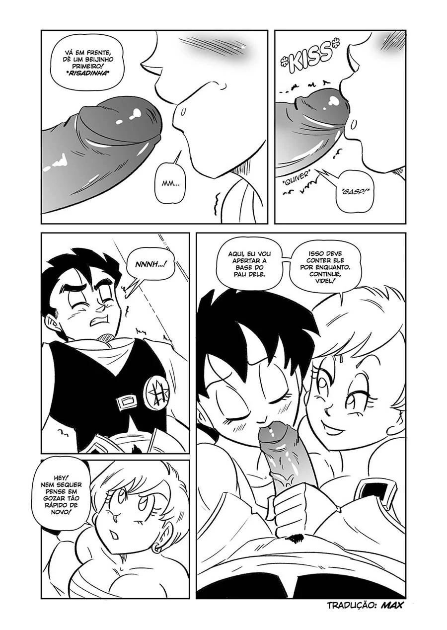 Dragon Ball After School Lessons – Hentai Preto e Branco – Português do Brasil