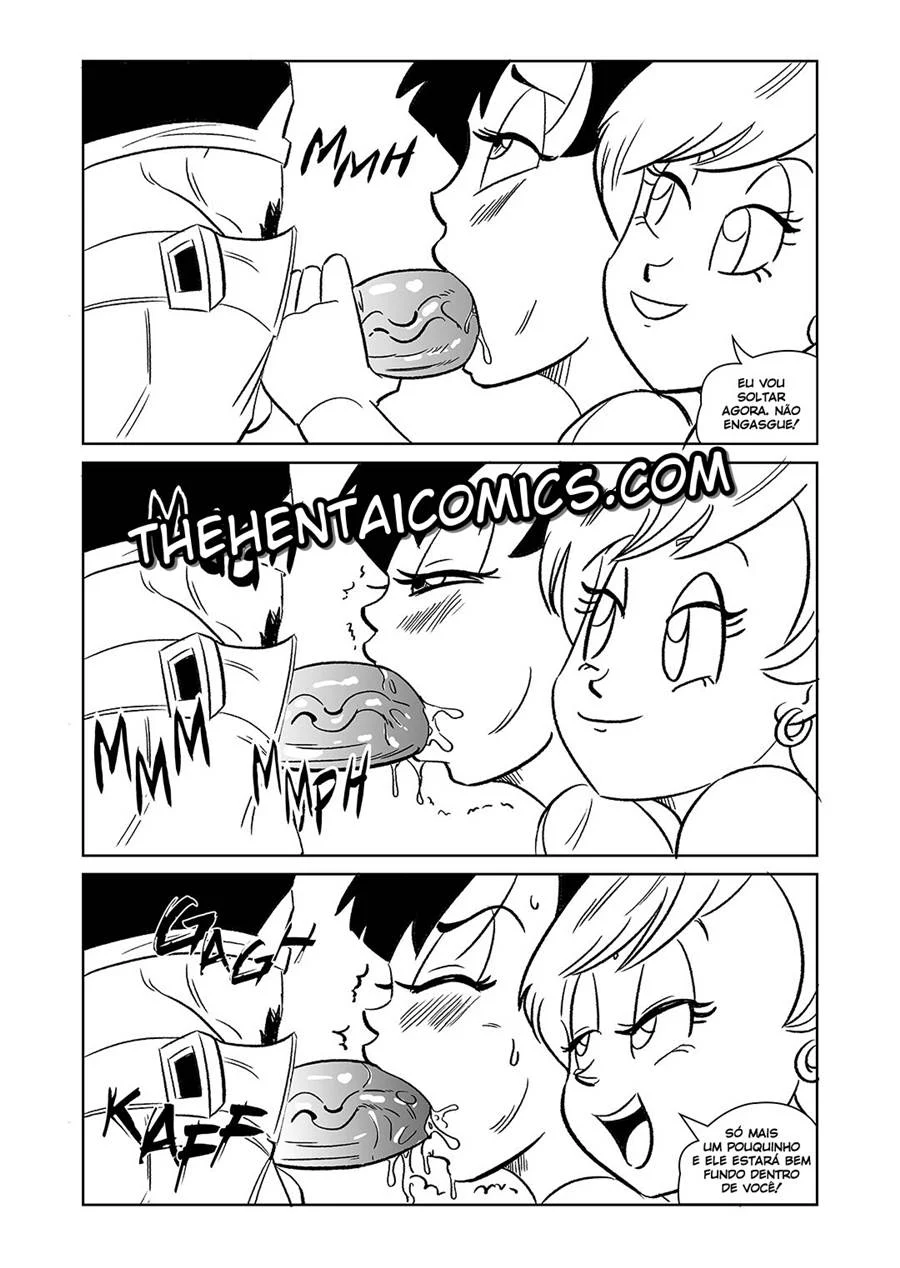 Dragon Ball After School Lessons – Hentai Preto e Branco – Português do Brasil