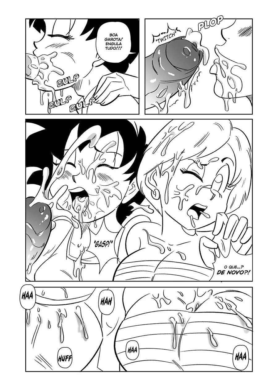 Dragon Ball After School Lessons – Hentai Preto e Branco – Português do Brasil