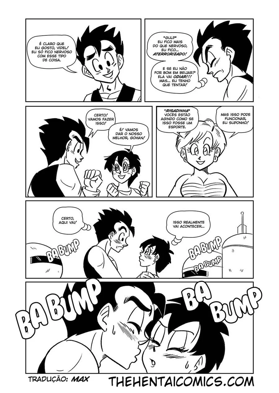 Dragon Ball After School Lessons – Hentai Preto e Branco – Português do Brasil
