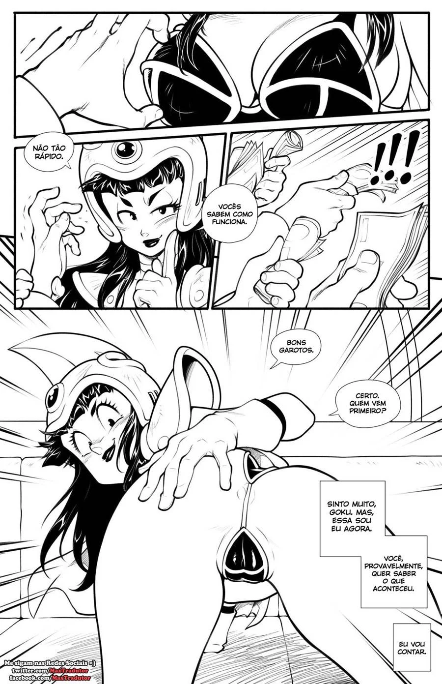 Dragon Ball Z, Desperate Housewife – Hentai Preto e Branco – PT Brasil