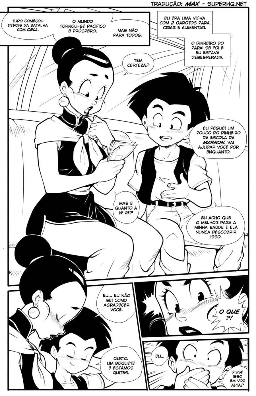 Dragon Ball Z, Desperate Housewife – Hentai Preto e Branco – PT Brasil