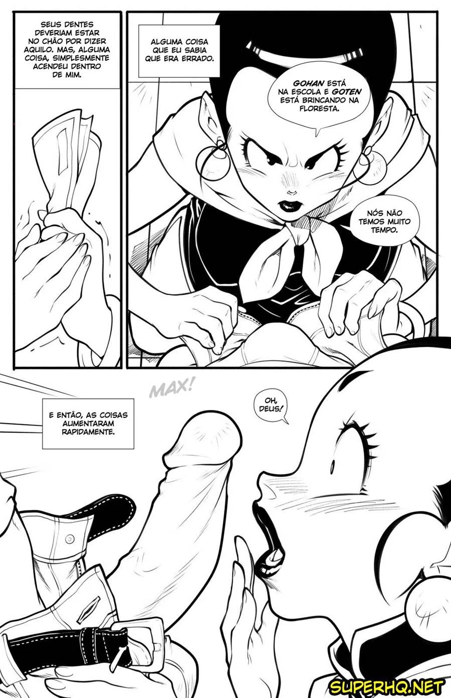 Dragon Ball Z, Desperate Housewife – Hentai Preto e Branco – PT Brasil