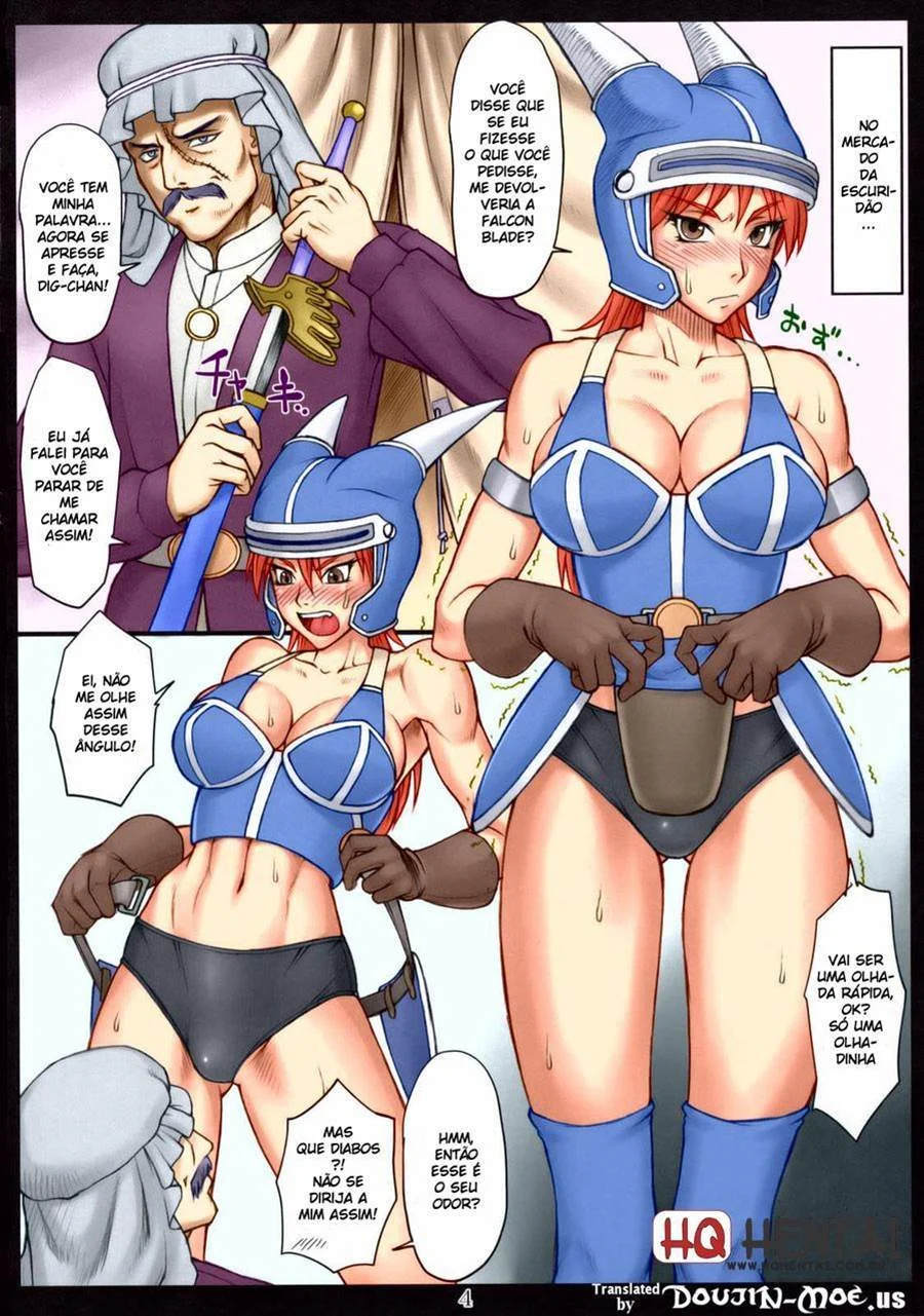 Dragon Quest of Nakedness – Hentai – Alta Qualidade - Traduzido
