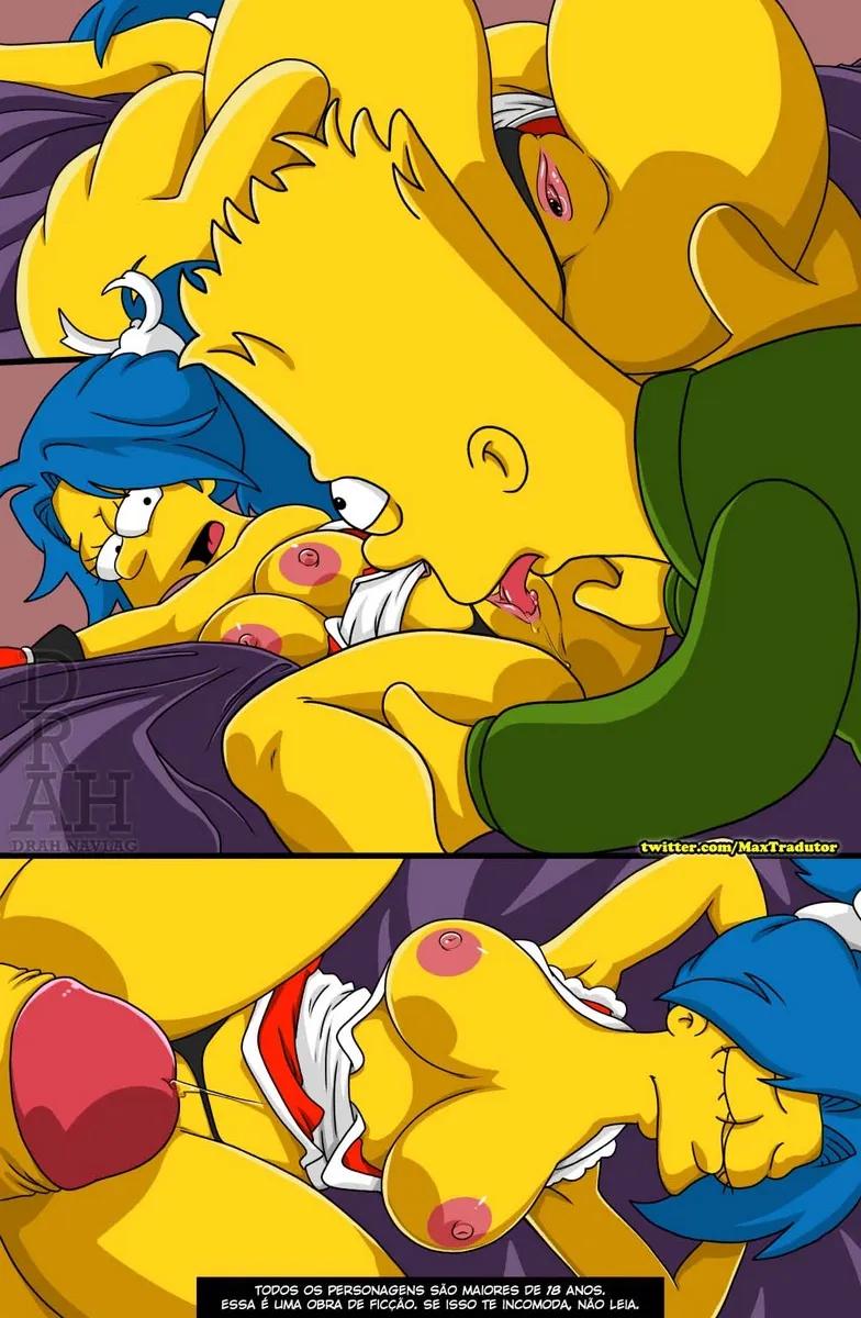 [DrahNavlag] The Simpsons, Tapped Out – Hentai Incesto – Ler HQ Completo