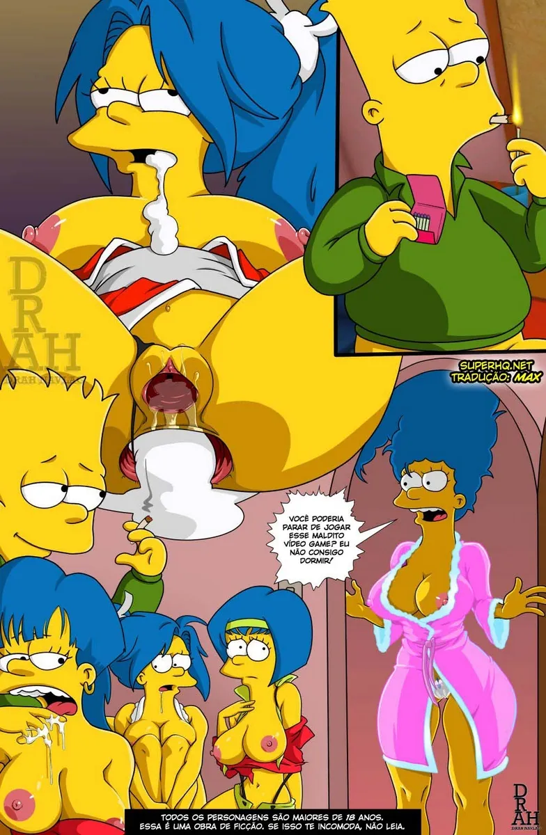 [DrahNavlag] The Simpsons, Tapped Out – Hentai Incesto – Ler HQ Completo