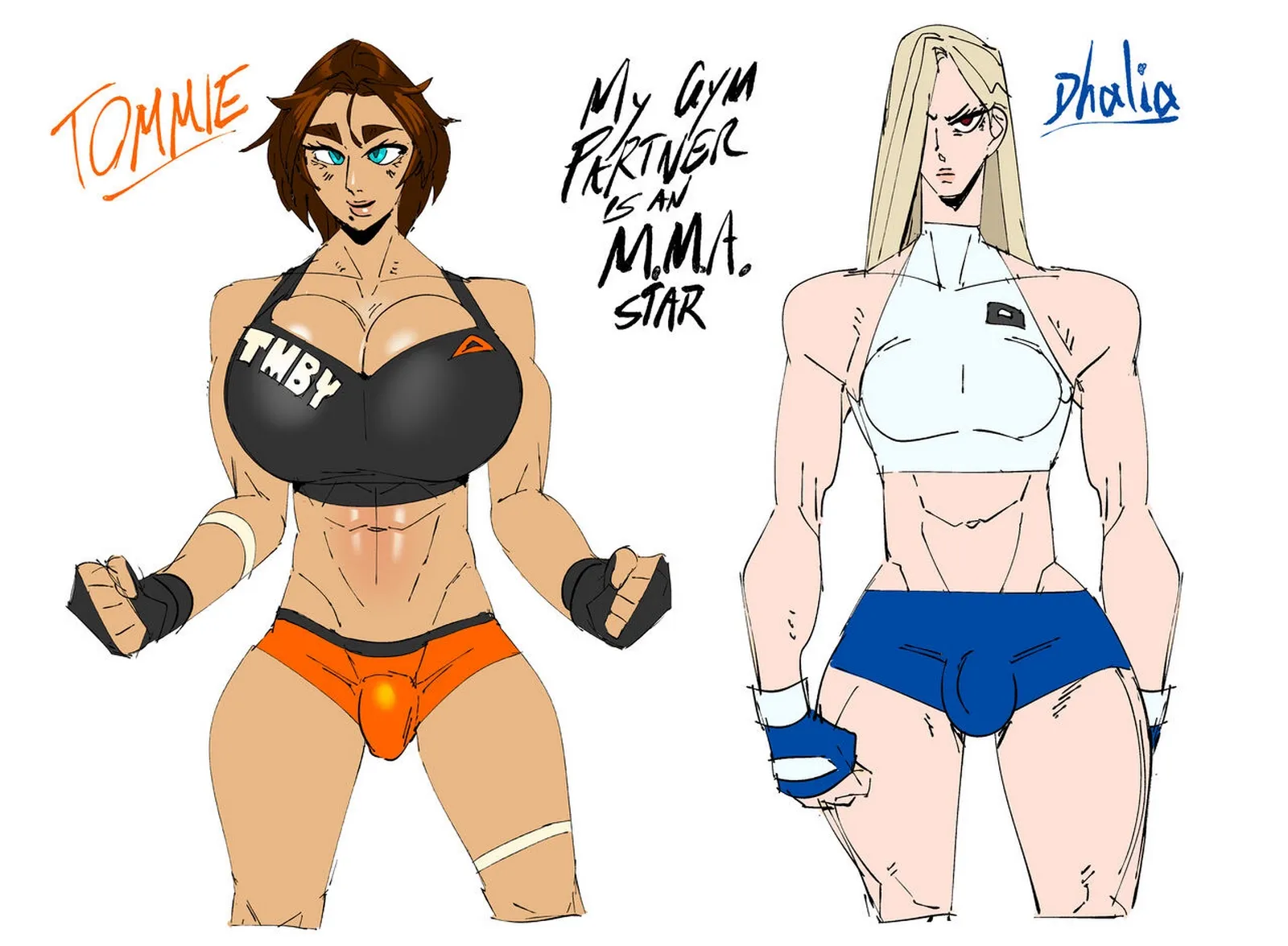 Dsan, My Gym Partner is an MMA Star – Futanari Hentai – Ler Hentai HQ