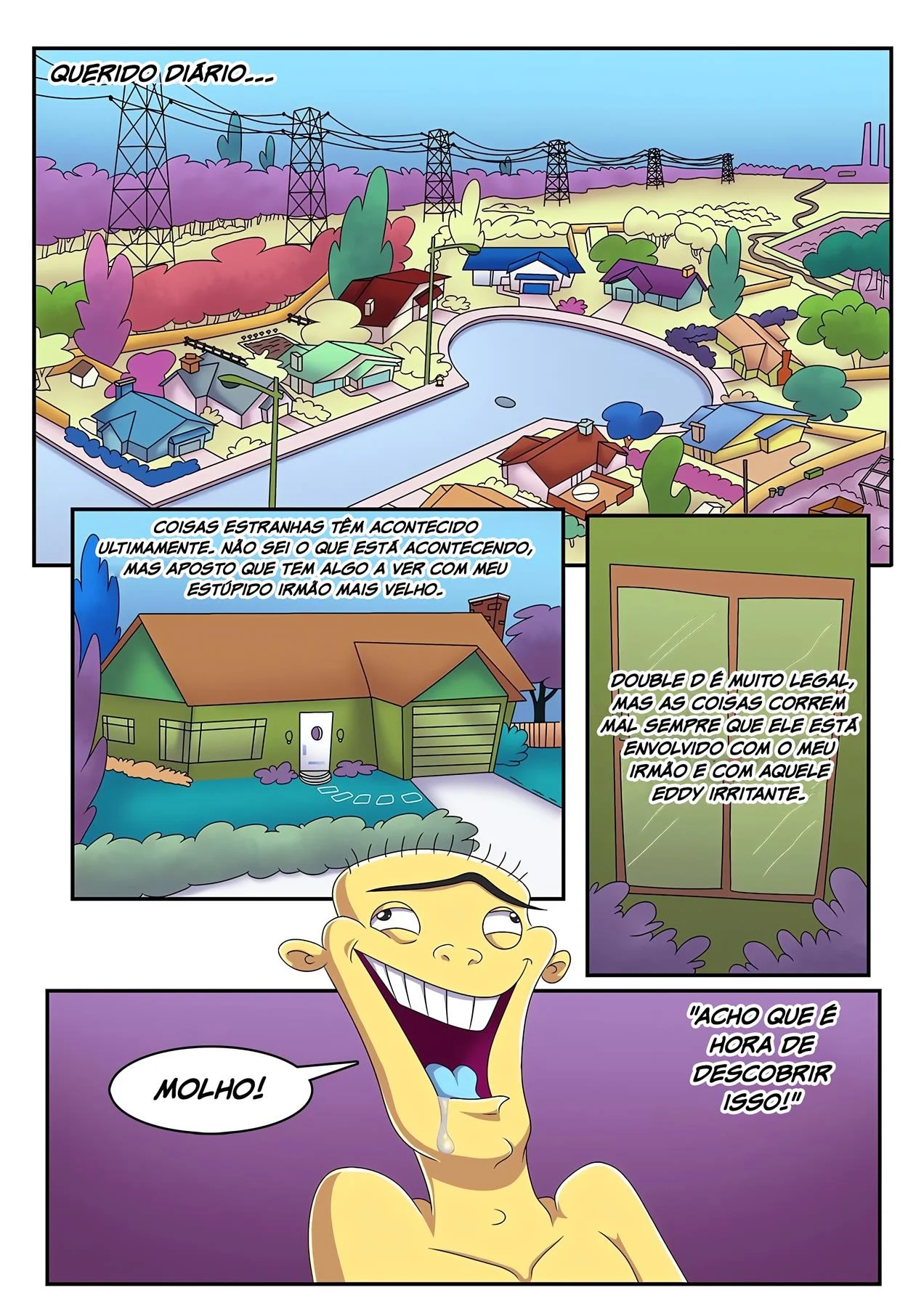 Du, Dudu e Edu – Cartoon Pornô – Tradução Em Português