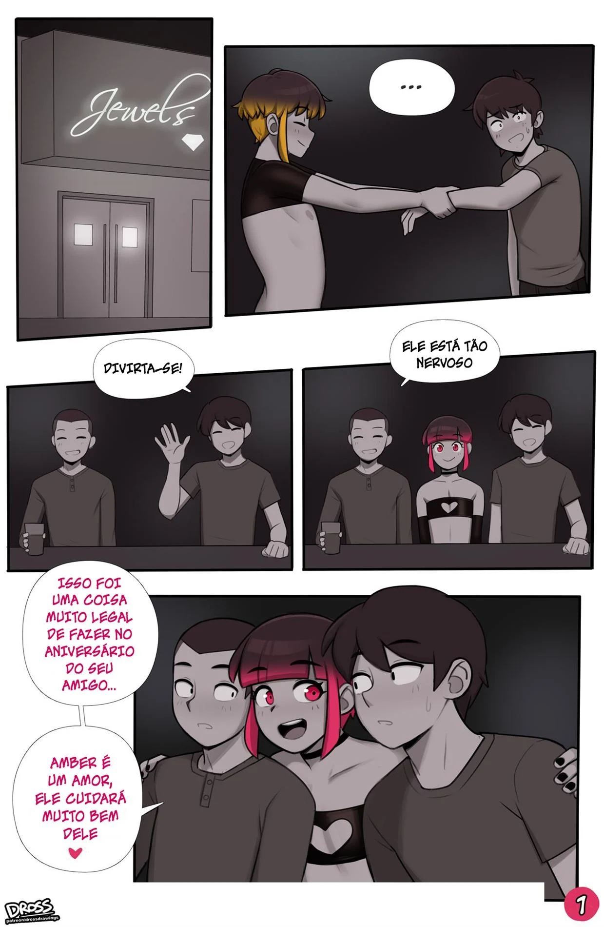 Dupla penetração anal na Ruby a Trap Safada – Gay Cartoon – Ler Hentai HQ