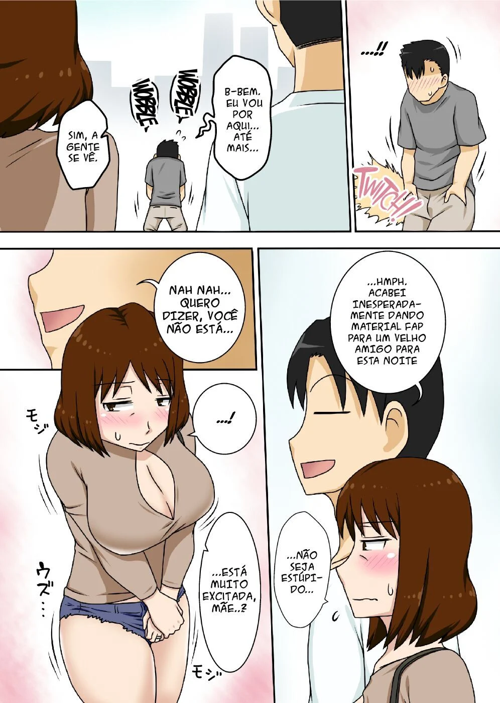 É Por Isso Que Eu Só Trabalho Com Minha Mãe – Hentai Incesto – Ler HQ Completo