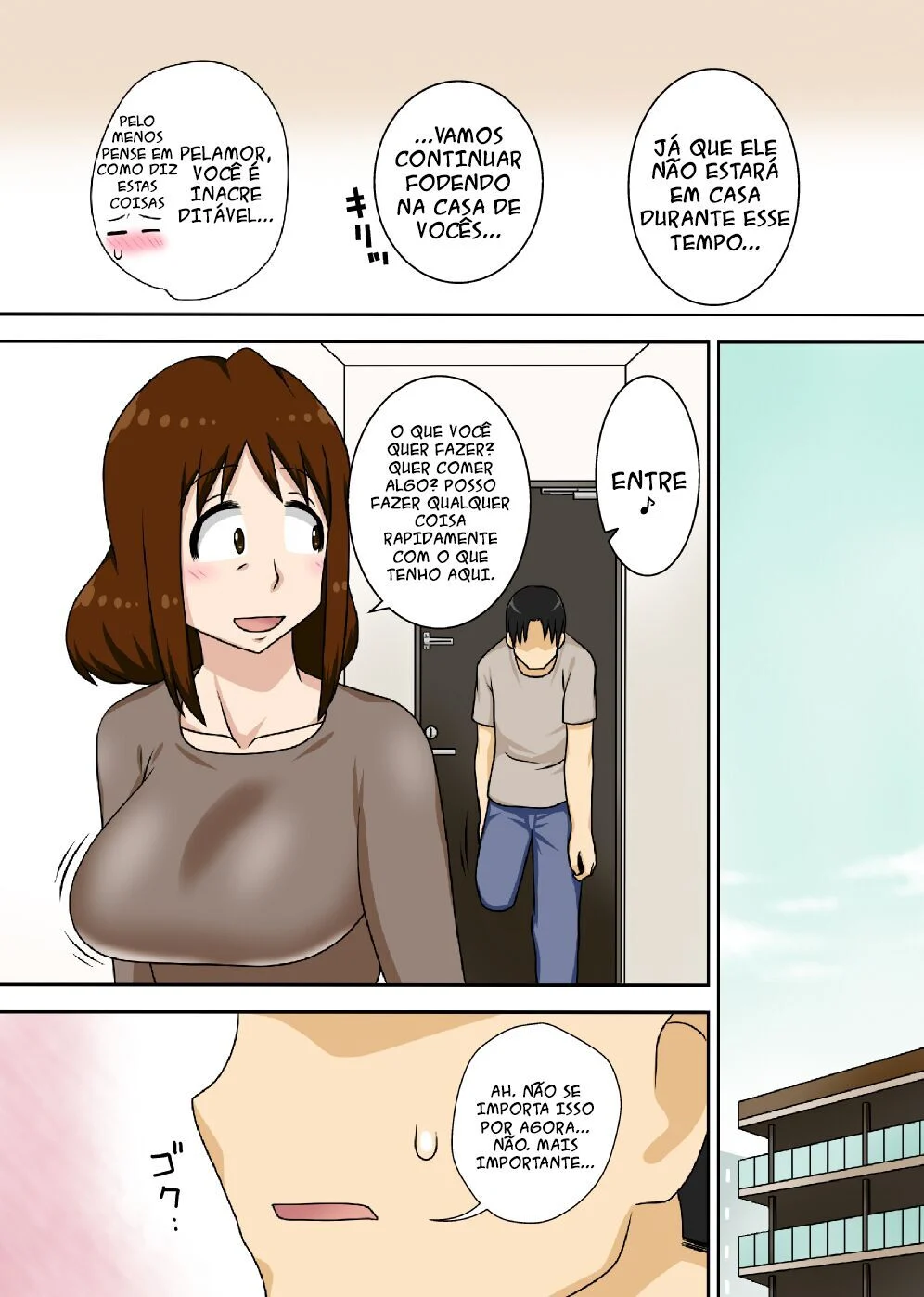 É Por Isso Que Eu Só Trabalho Com Minha Mãe – Hentai Incesto – Ler HQ Completo