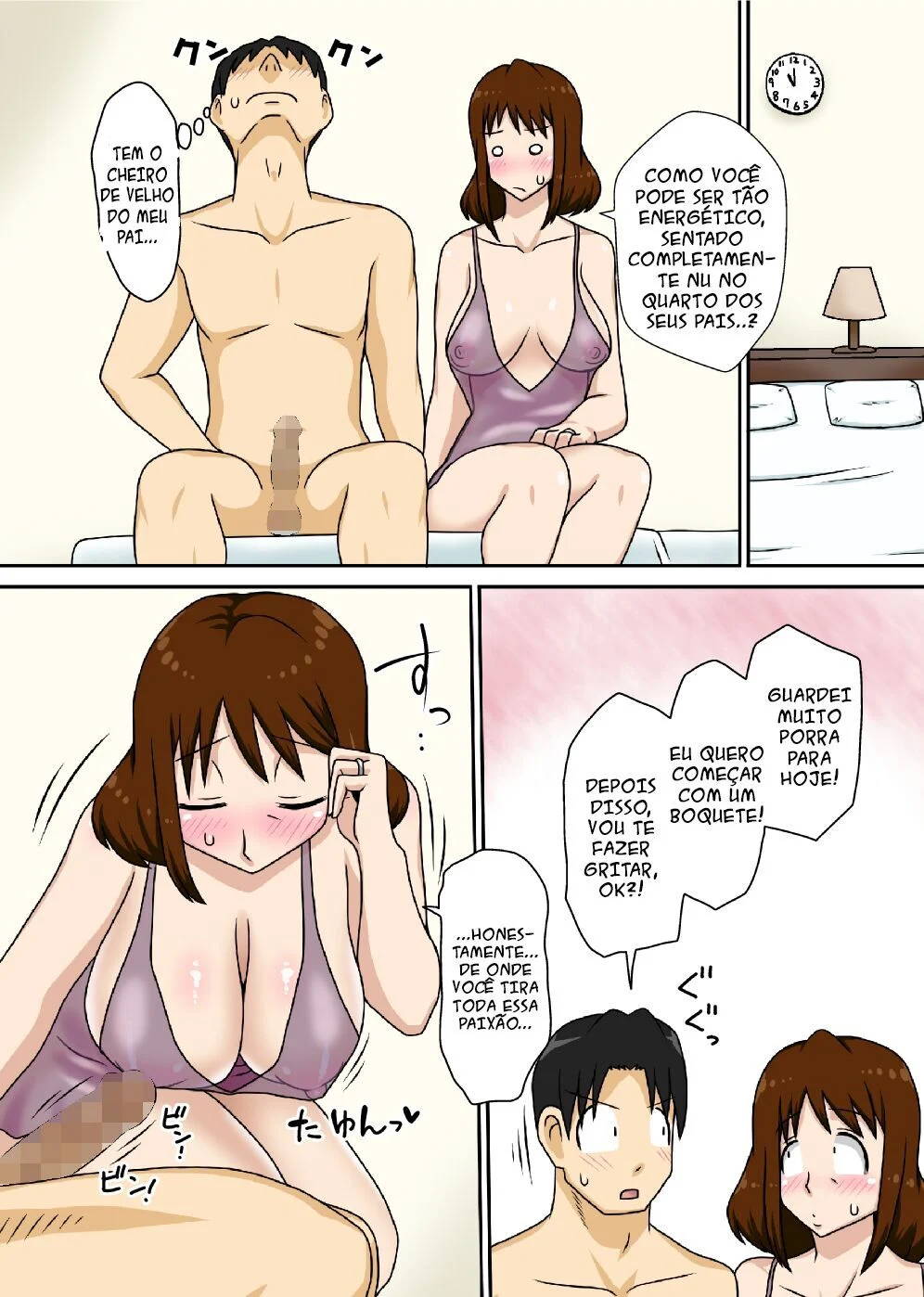 É Por Isso Que Eu Só Trabalho Com Minha Mãe – Hentai Incesto – Ler HQ Completo