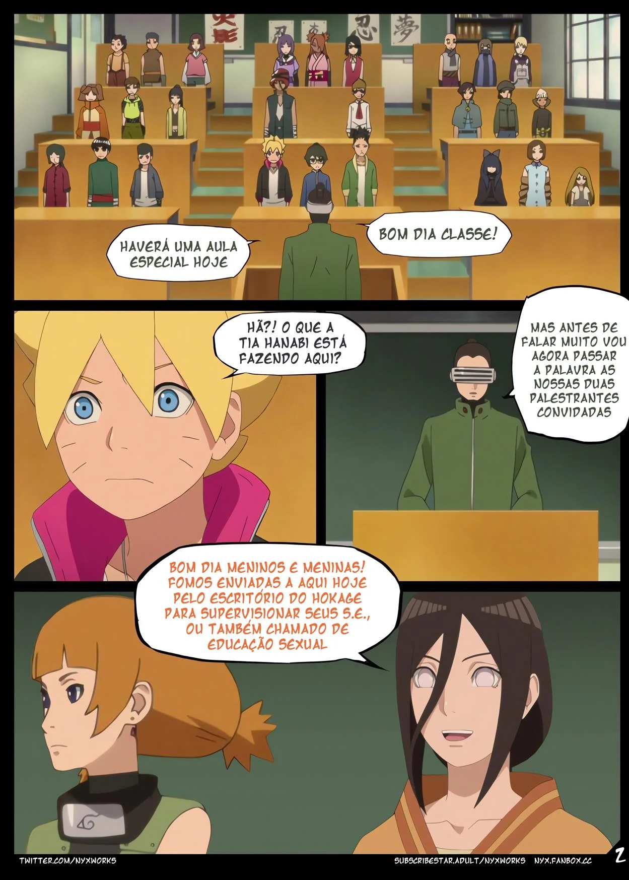 Educação sexual das kunoichis – Manga Hentai – Ler Hentai HQ