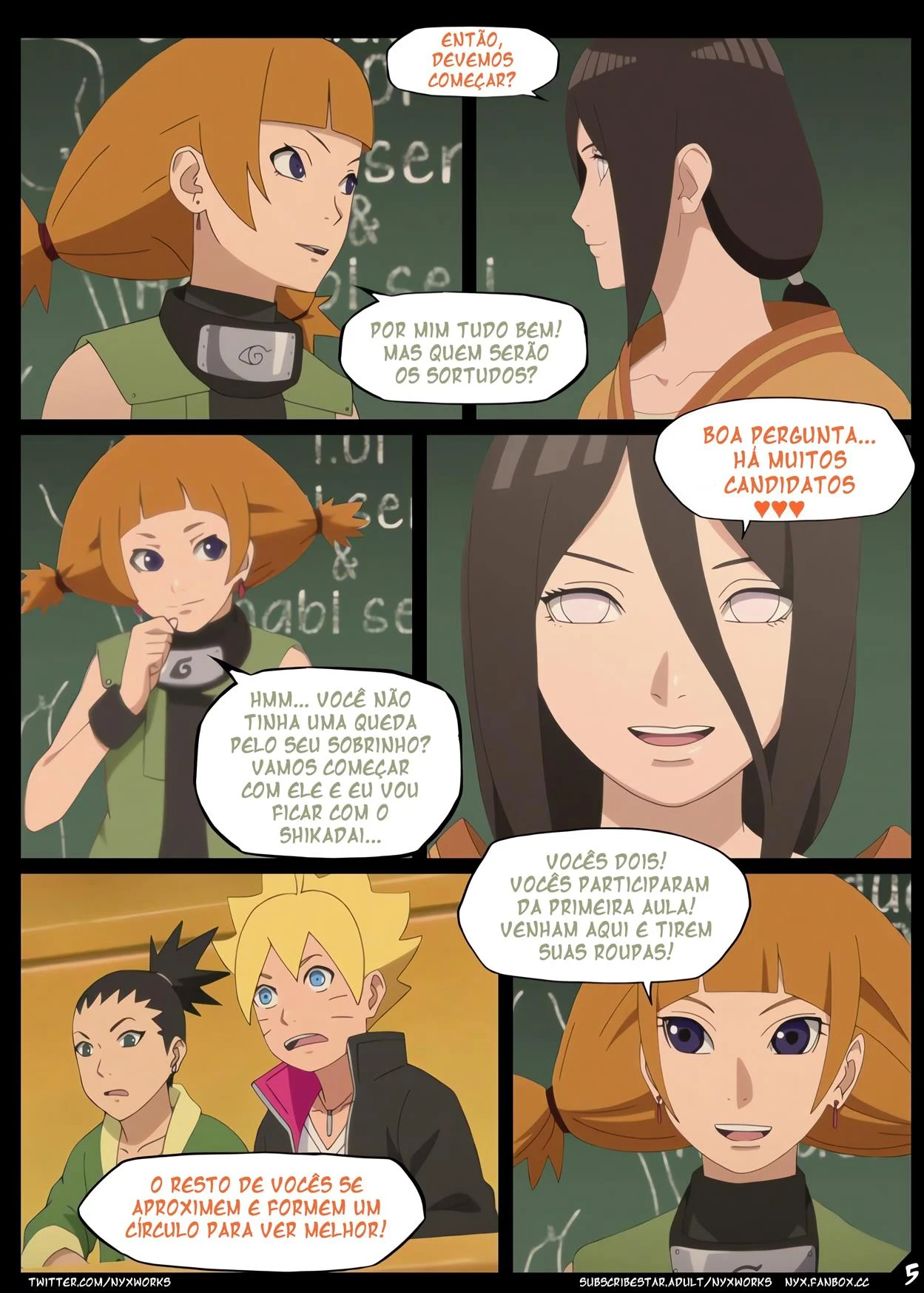 Educação sexual das kunoichis – Manga Hentai – Ler Hentai HQ