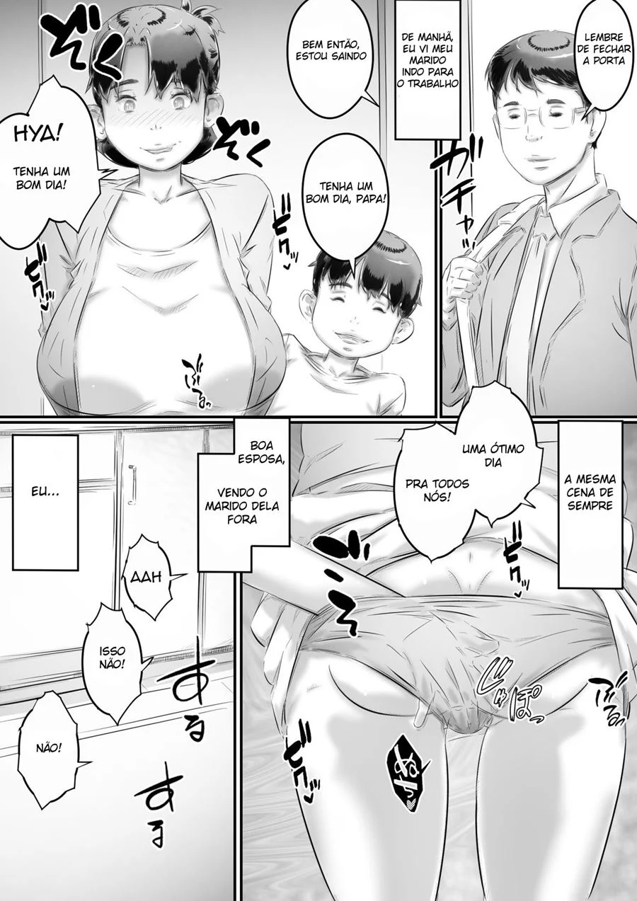 Educação Sexual Entre Mãe e Filho – Hentai Incesto – PT Brasil