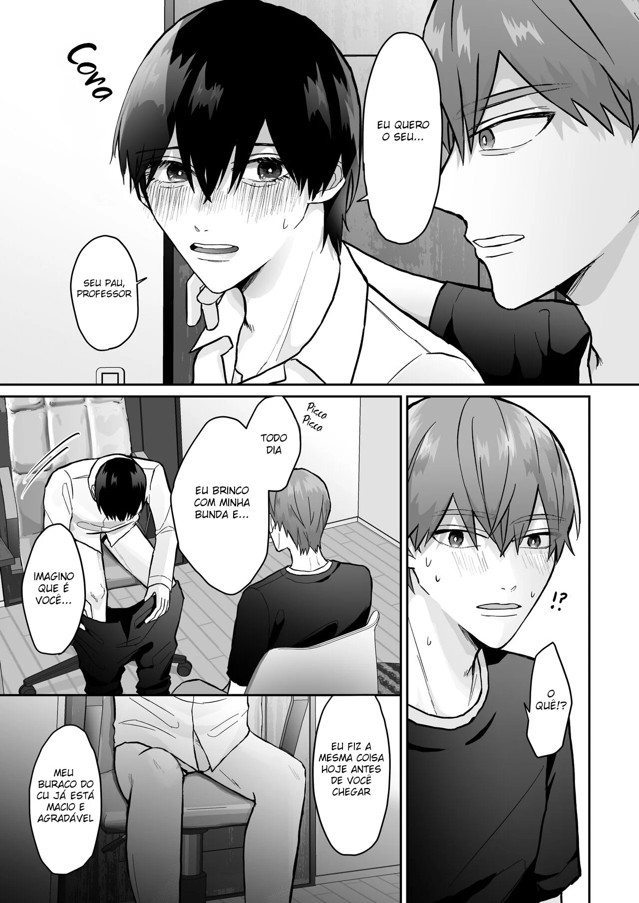 Ei, Professor. Quer Fazer Sexo? ~ Esporradas No Meu Quarto – Hentai Gay – Site Para Ler Completo Ei, Professor. Quer Fazer Sexo? ~ Esporradas No Meu Quarto – Hentai Gay – Site Para Ler Completo