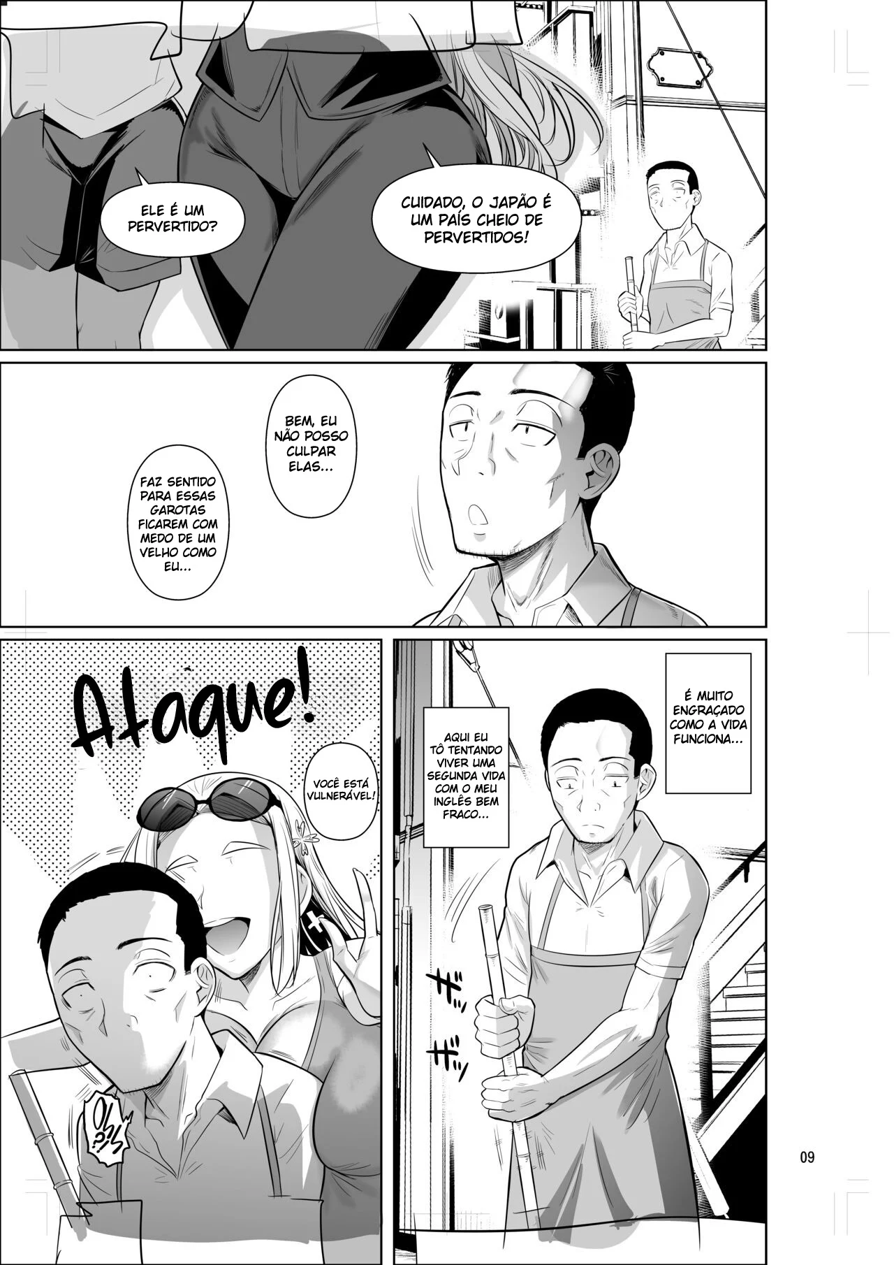 Ela Conseguiu um Emprego em um Dormitório de Estudantes Estrangeiros – Mundo Hentai – Ler HQ Completo