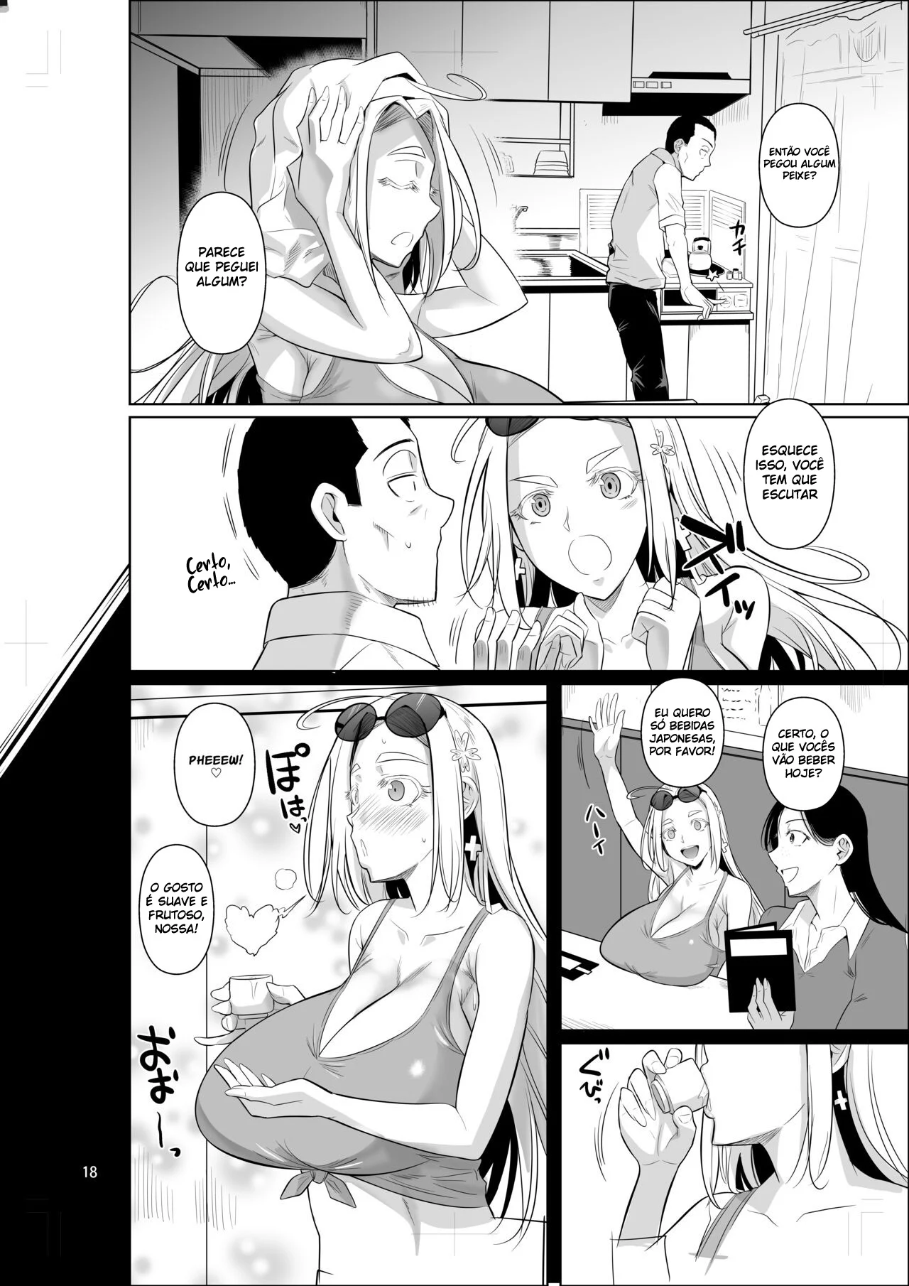 Ela Conseguiu um Emprego em um Dormitório de Estudantes Estrangeiros – Mundo Hentai – Ler HQ Completo