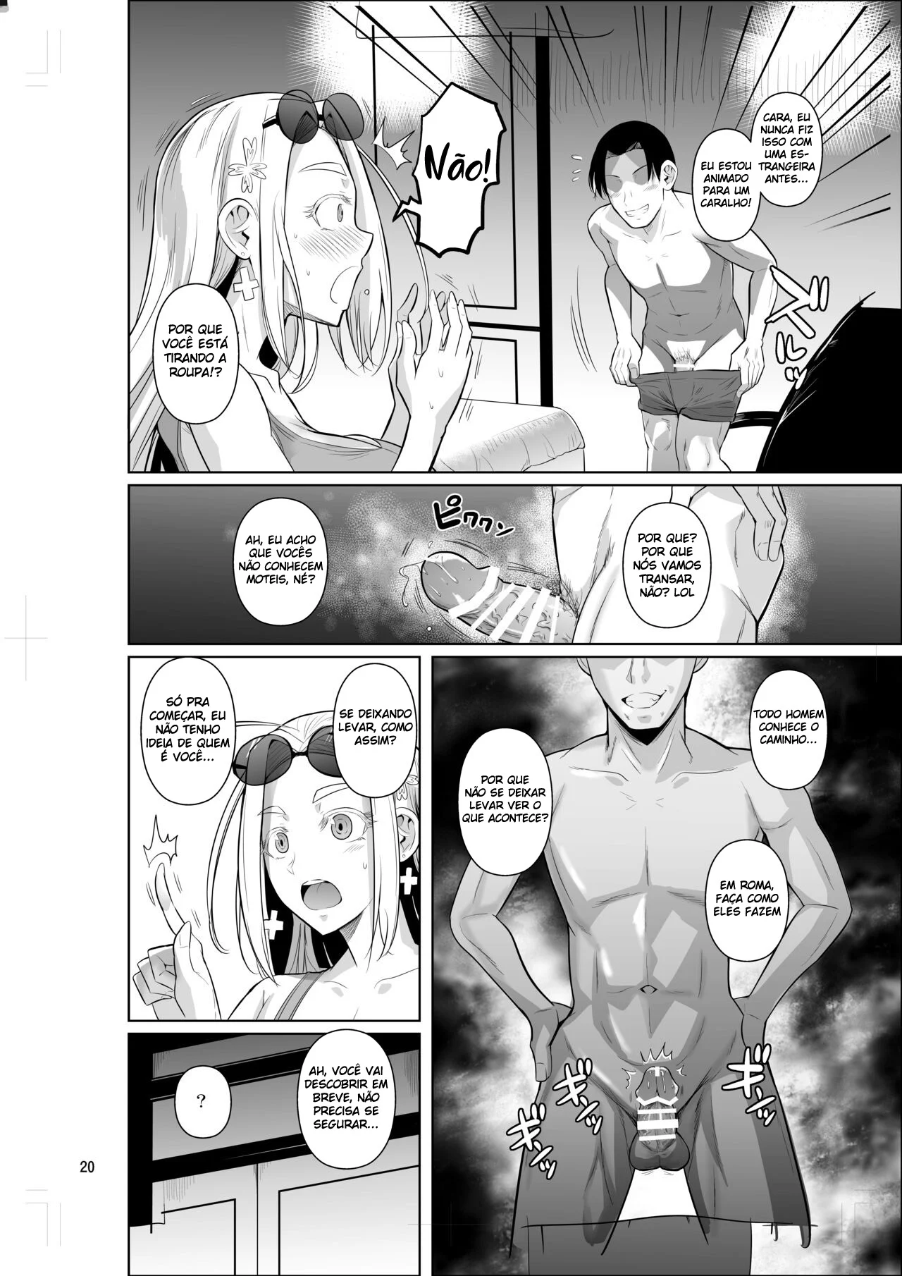 Ela Conseguiu um Emprego em um Dormitório de Estudantes Estrangeiros – Mundo Hentai – Ler HQ Completo