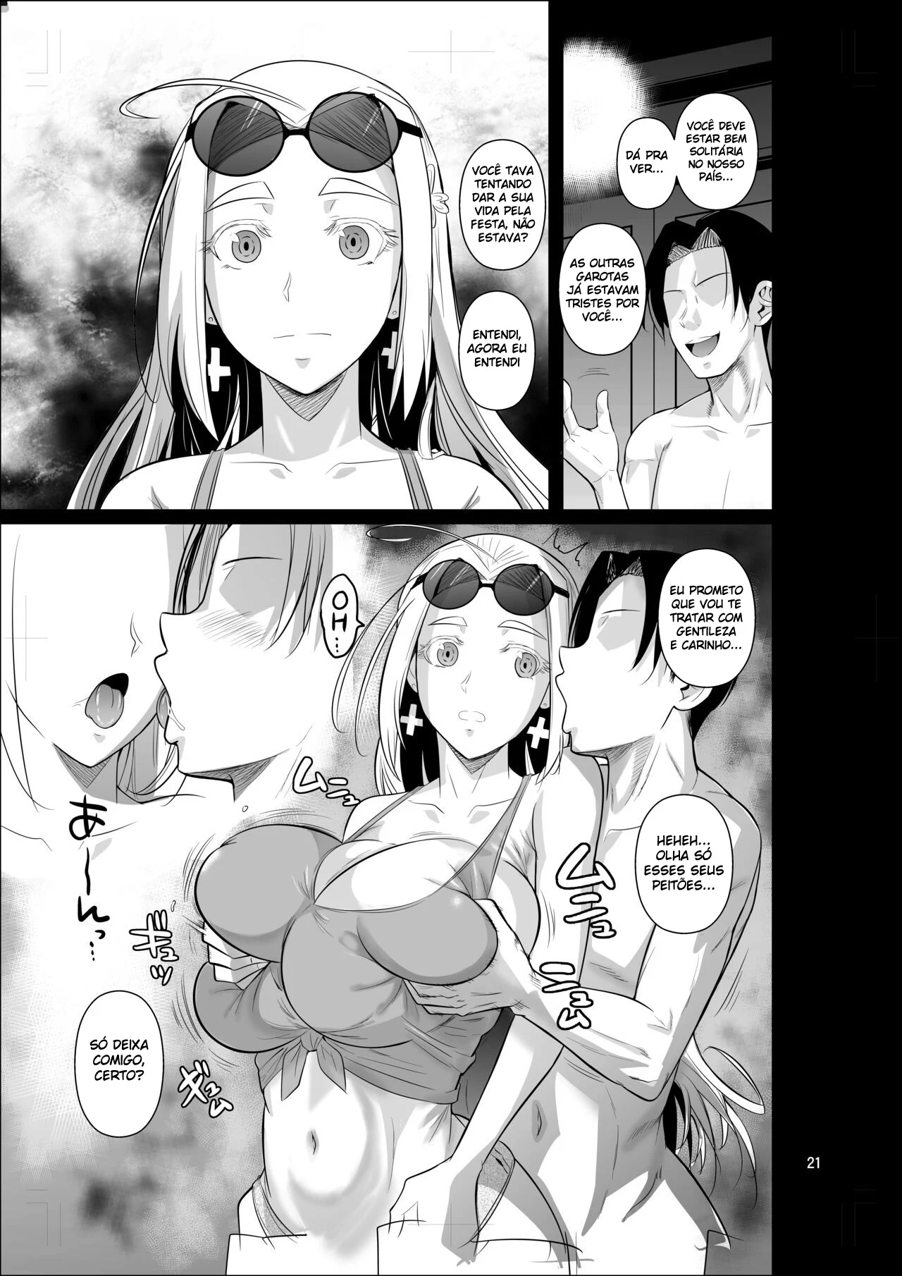 Ela Conseguiu um Emprego em um Dormitório de Estudantes Estrangeiros – Mundo Hentai – Ler HQ Completo