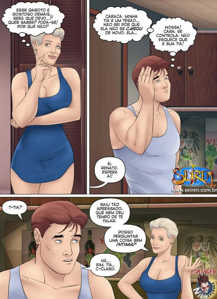 Contos eroticos HQs – Hentai Incesto – Quadrinho Original