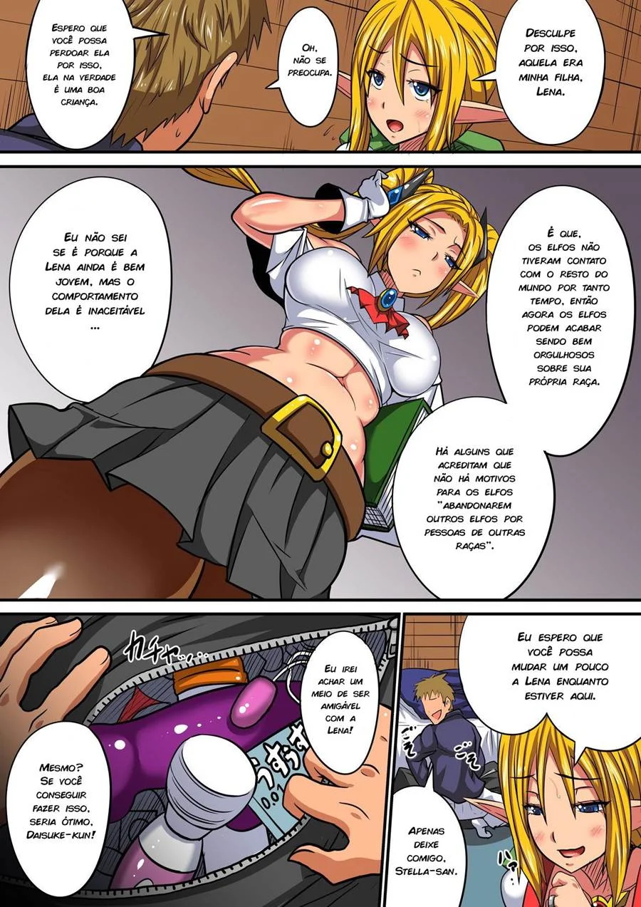 Elf Oyako to Pakopako Ibunka Kouryuu~Stella Hen – Hentai – Tradução Em Português