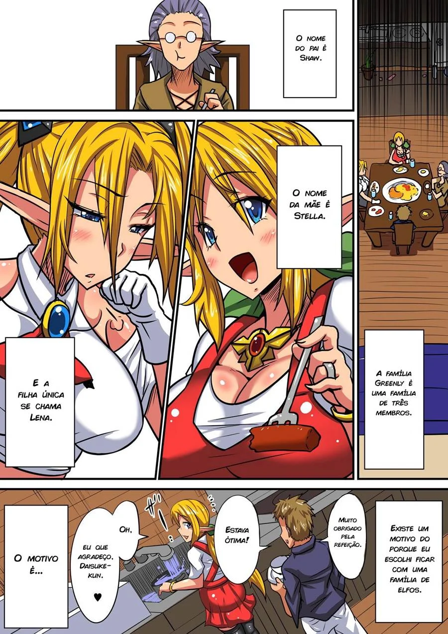 Elf Oyako to Pakopako Ibunka Kouryuu~Stella Hen – Hentai – Tradução Em Português