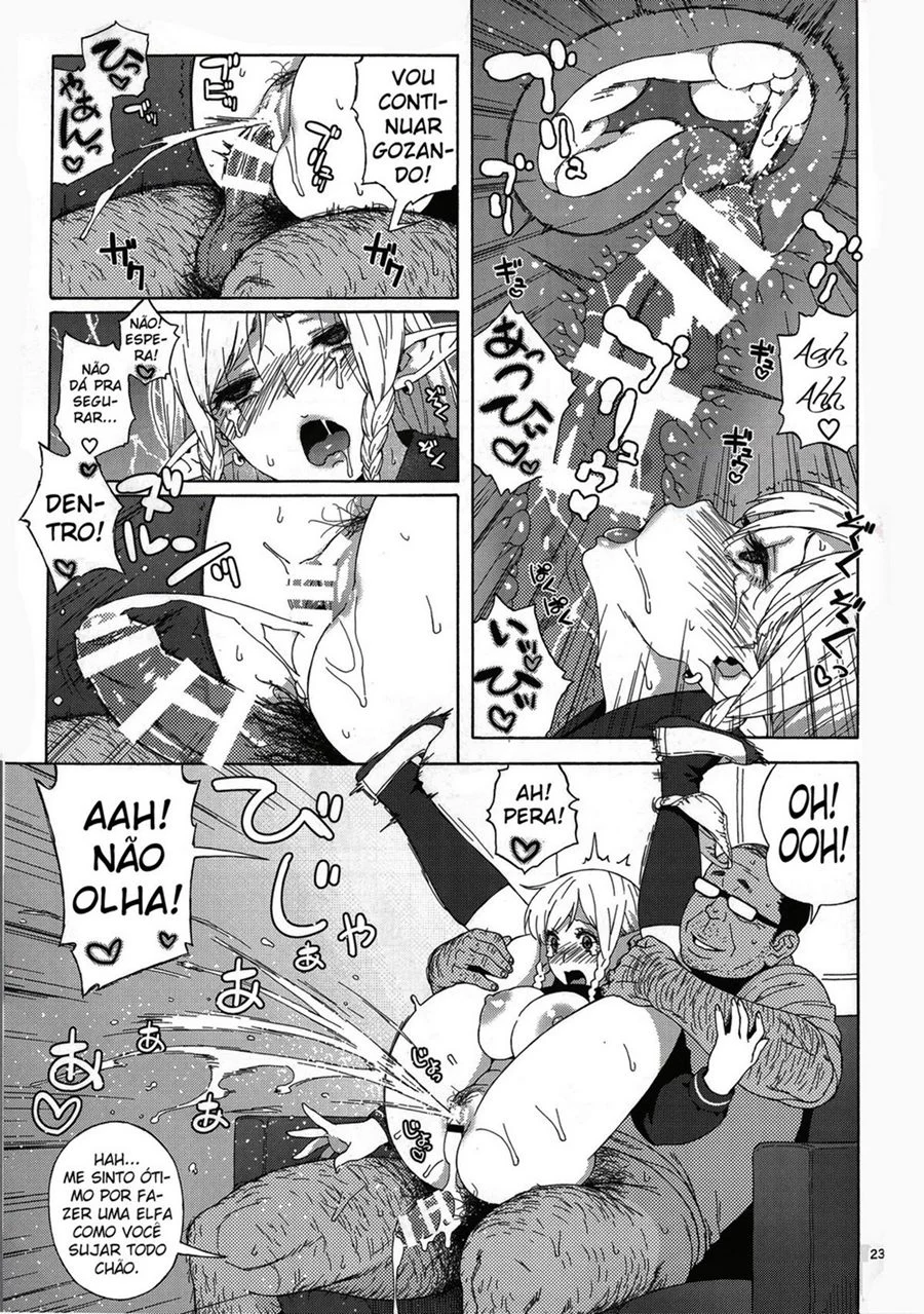 Elfa Estudante Hentai 01 – HQ De Sexo – Traduzido