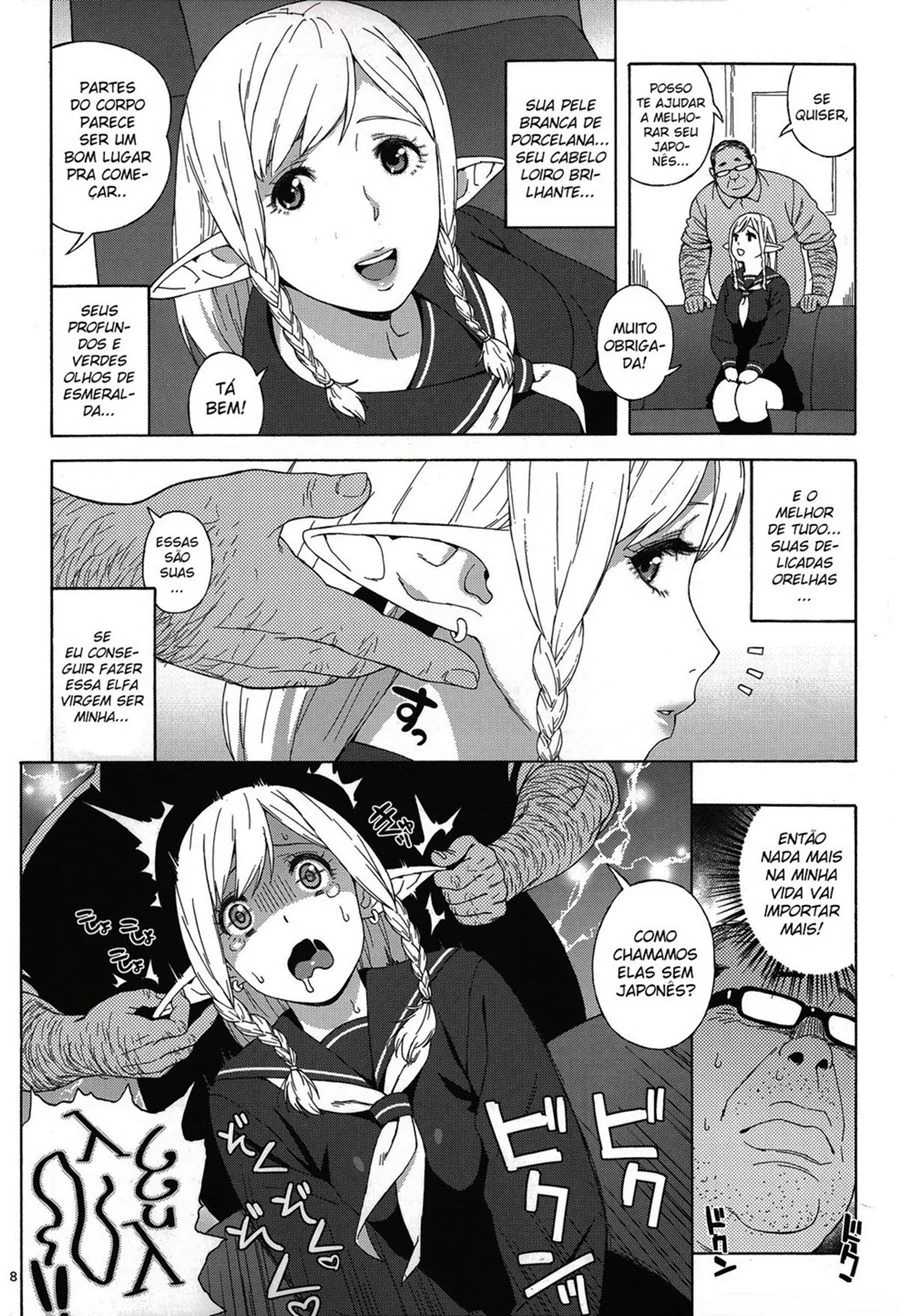 Elfa Estudante Hentai 01 – HQ De Sexo – Traduzido
