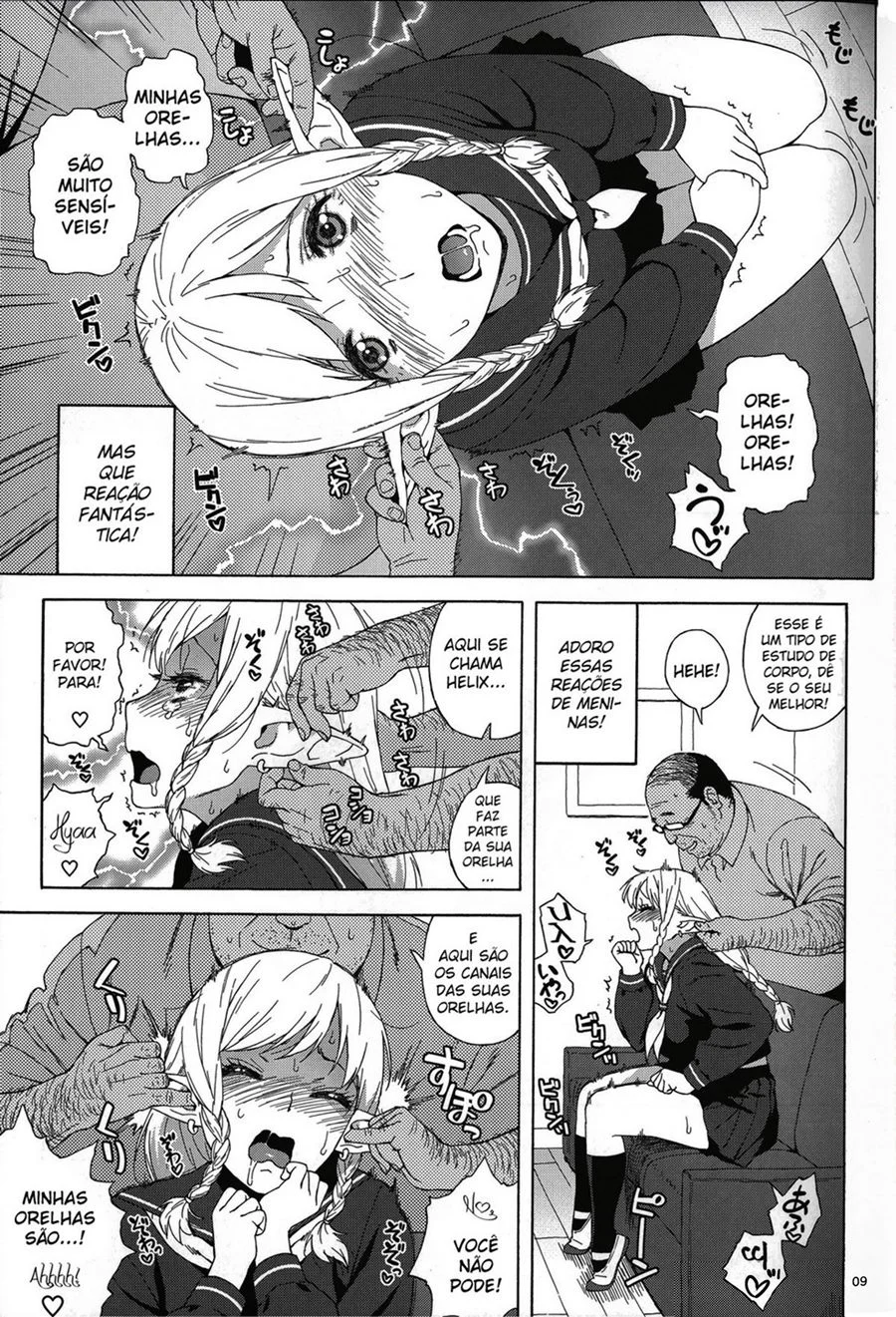 Elfa Estudante Hentai 01 – HQ De Sexo – Traduzido
