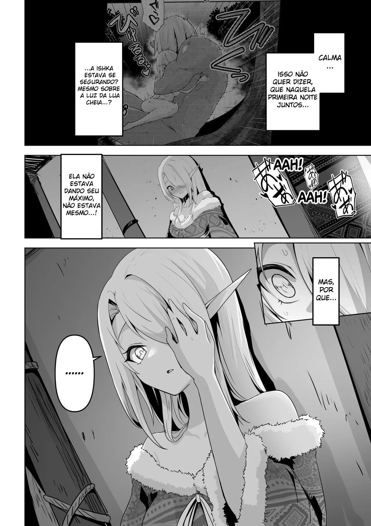 Elfa Safada Quer Ser Fodida Contra Sua Vontade – Hentai – Tradução Em Português