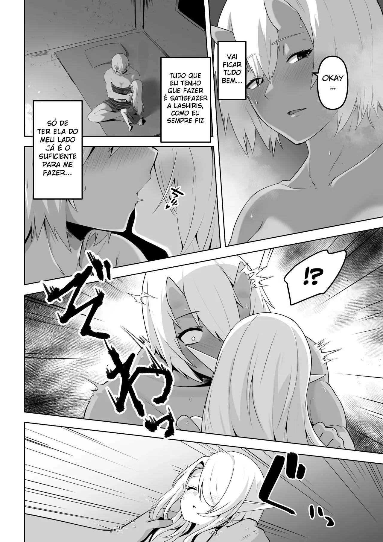 Elfa Safada Quer Ser Fodida Contra Sua Vontade – Hentai – Tradução Em Português