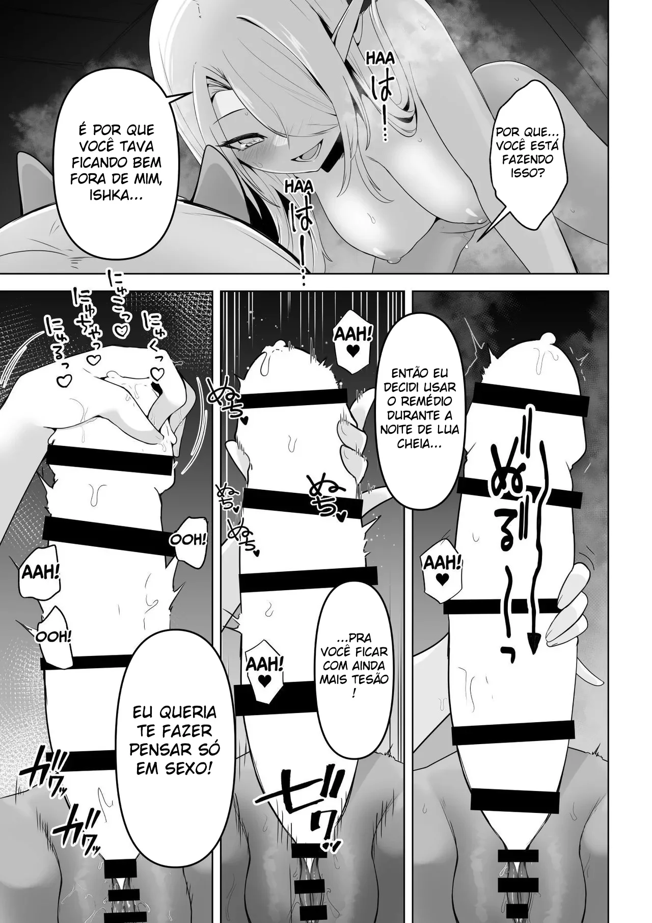 Elfa Safada Quer Ser Fodida Contra Sua Vontade – Hentai – Tradução Em Português