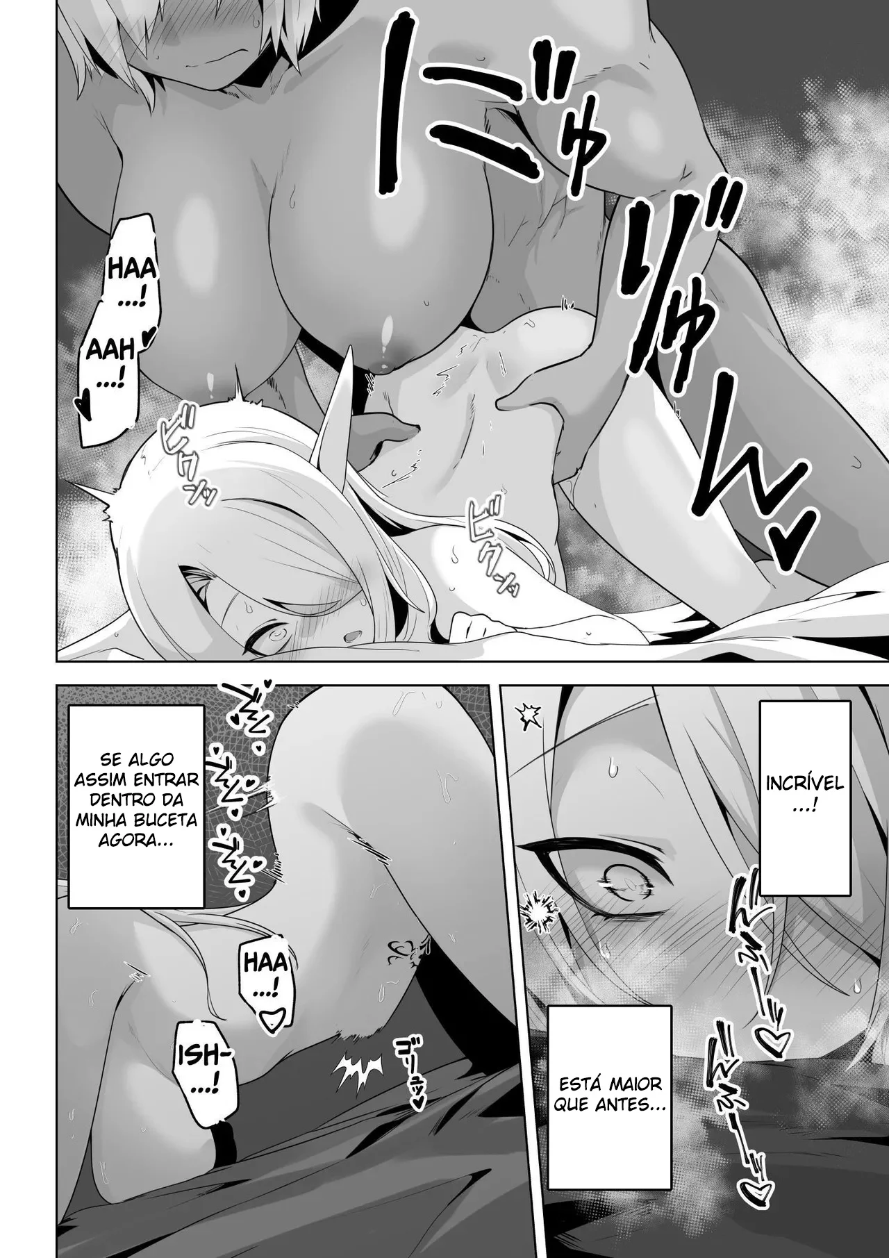 Elfa Safada Quer Ser Fodida Contra Sua Vontade – Hentai – Tradução Em Português