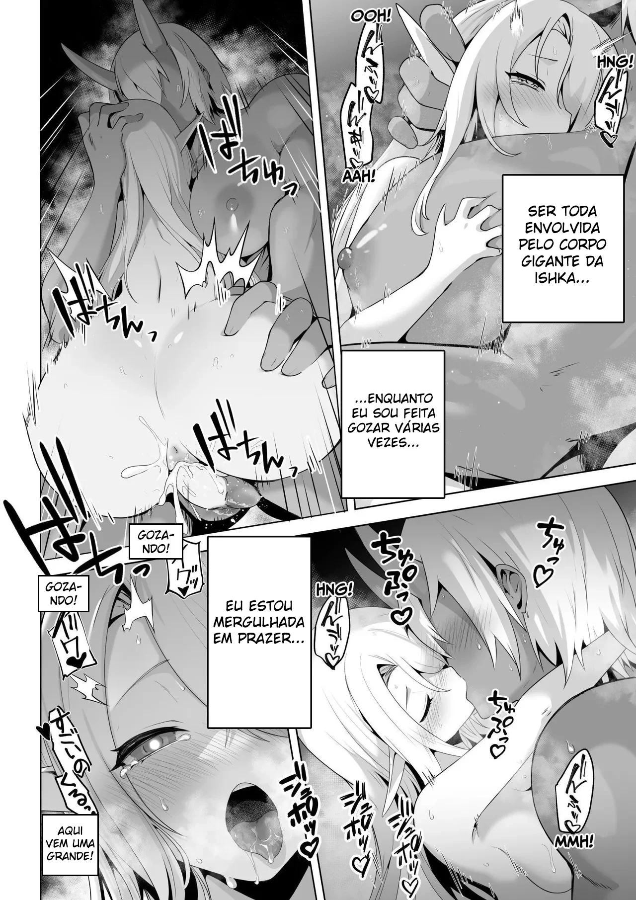 Elfa Safada Quer Ser Fodida Contra Sua Vontade – Hentai – Tradução Em Português