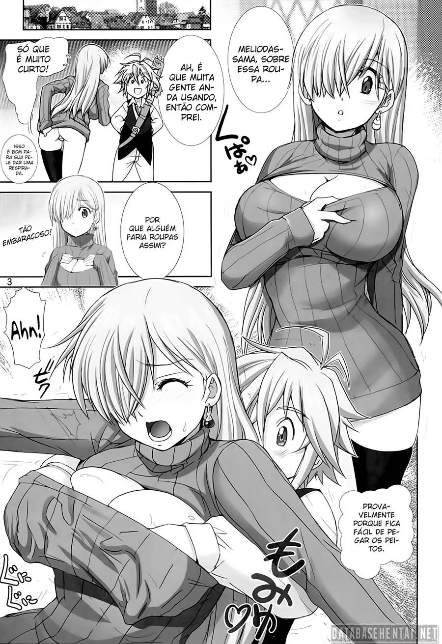 Elizabeth ni Rei no Sweater Kisete mita – Manga Hentai – Português do Brasil