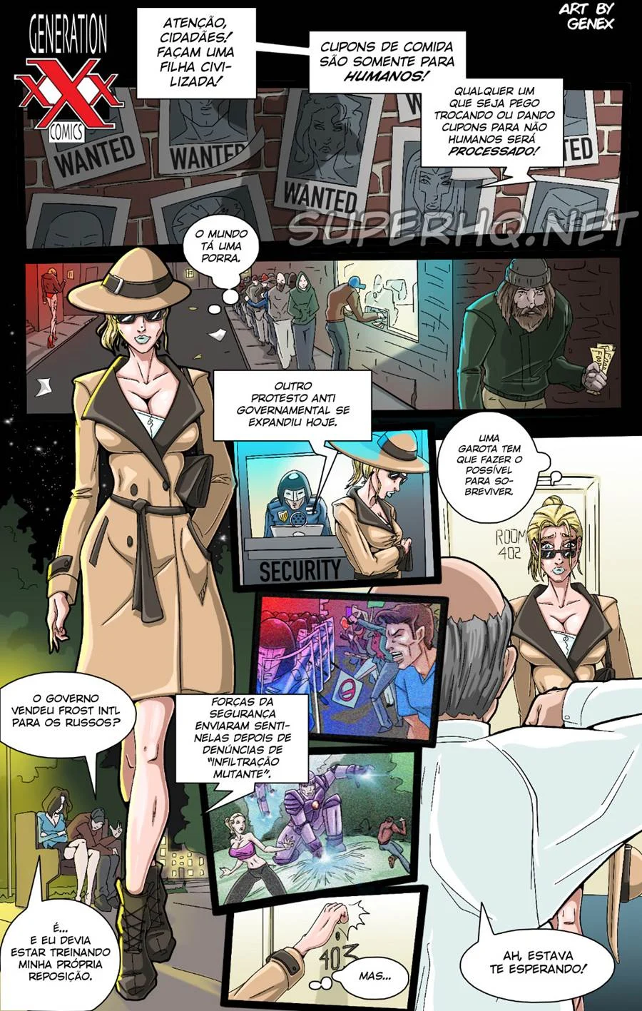 Emma Frost AltFuture – HQ De Sexo – Tradução Em Português