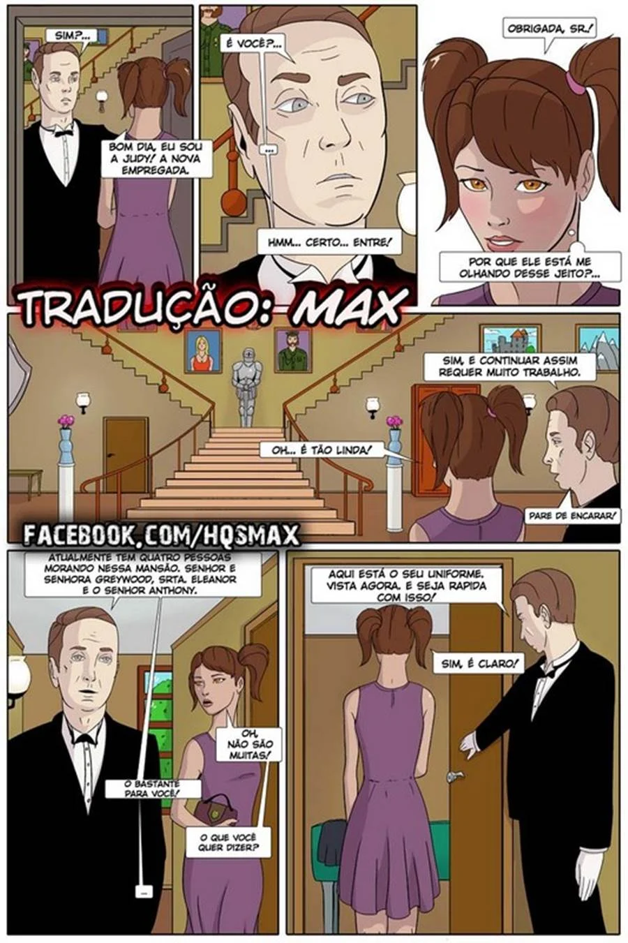 Empregada em perigo 1 – Super HQ – Português do Brasil