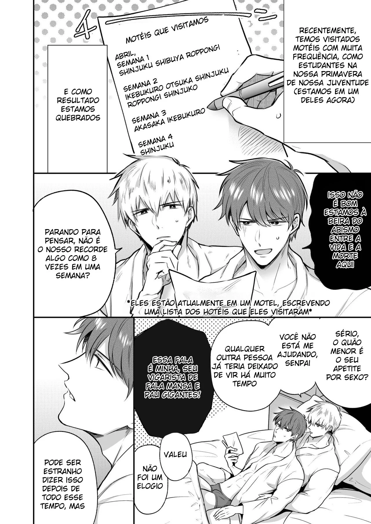 Encontro de Homens Assalariados Em Um Motel 4 – Hentai Gay – Quadrinho Original Encontro de Homens Assalariados Em Um Motel 4 – Hentai Gay – Quadrinho Original
