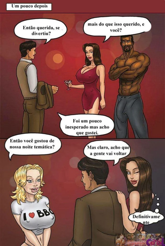 Contos Eróticos Porno Esposa Infiel Conhecendo A Casa De Swing – HQ Traição – Quadrinho Original Contos Eróticos Porno Esposa Infiel Conhecendo A Casa De Swing – HQ Traição – Quadrinho Original